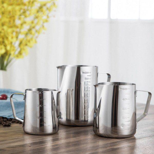 不锈钢带刻度带柄量杯 镜面不锈钢窄口量杯 拉花杯350ml550ml900m,办公设备/耗材/相关服务,其它,淘宝优惠券,粉丝福利购,淘宝优惠卷