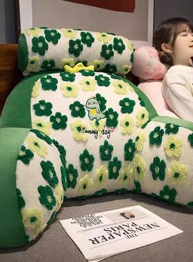 高看档床头靠垫软包靠背床上宿舍书老人孕妇沙发护腰YNK靠枕头加