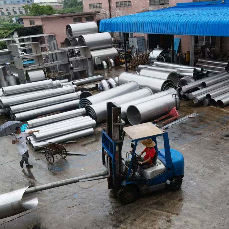 304双层不锈钢烟管 不锈钢烟筒管道 不锈钢耐腐蚀风管