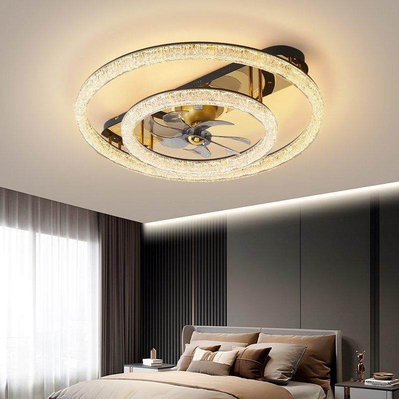 205简轻奢卧室餐厅全屋约智能吸灯客厅顶冰裂纹摇头2452一体电风,家装灯饰光源,风扇灯,淘宝优惠券,粉丝福利购,淘宝优惠卷