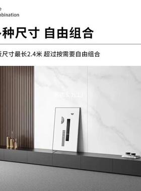 Tx-2al电视柜意极现代黑色木质家家用简小户型式茶几电具视柜落地