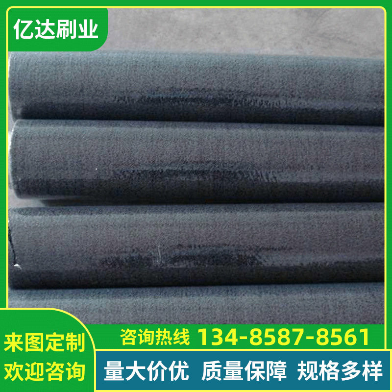 长期销售百洁布刷 抛光百洁布刷辊 百洁布刷辊 百洁布研磨刷辊