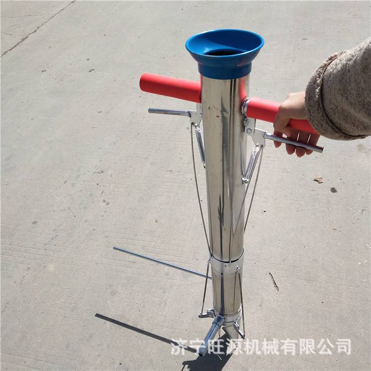 小型手动栽苗器 不锈钢栽苗器 多功能大棚栽苗器