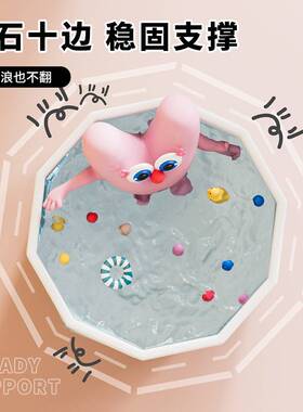 Voutdoing婴儿浴盆家用折叠纸板PP板五层夹棉加深冬季恒温泡澡桶