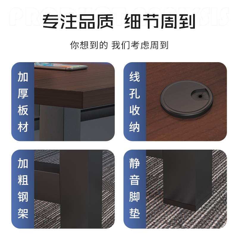 cs电竞酒店桌子网吧双人桌上置机箱桌双层电脑桌电竞馆家用电脑桌