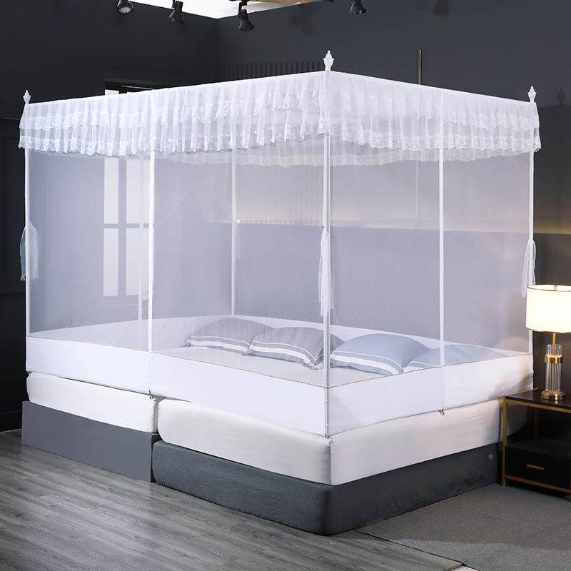 OFD定 做超大9炕蚊帐加大加宽特宽双大小拼接土榻榻米蒙床古F76T8