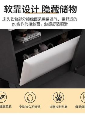 【稳固低BAbC4PRD重】榻一榻儿米床小户型多功能省空间童床实木衣