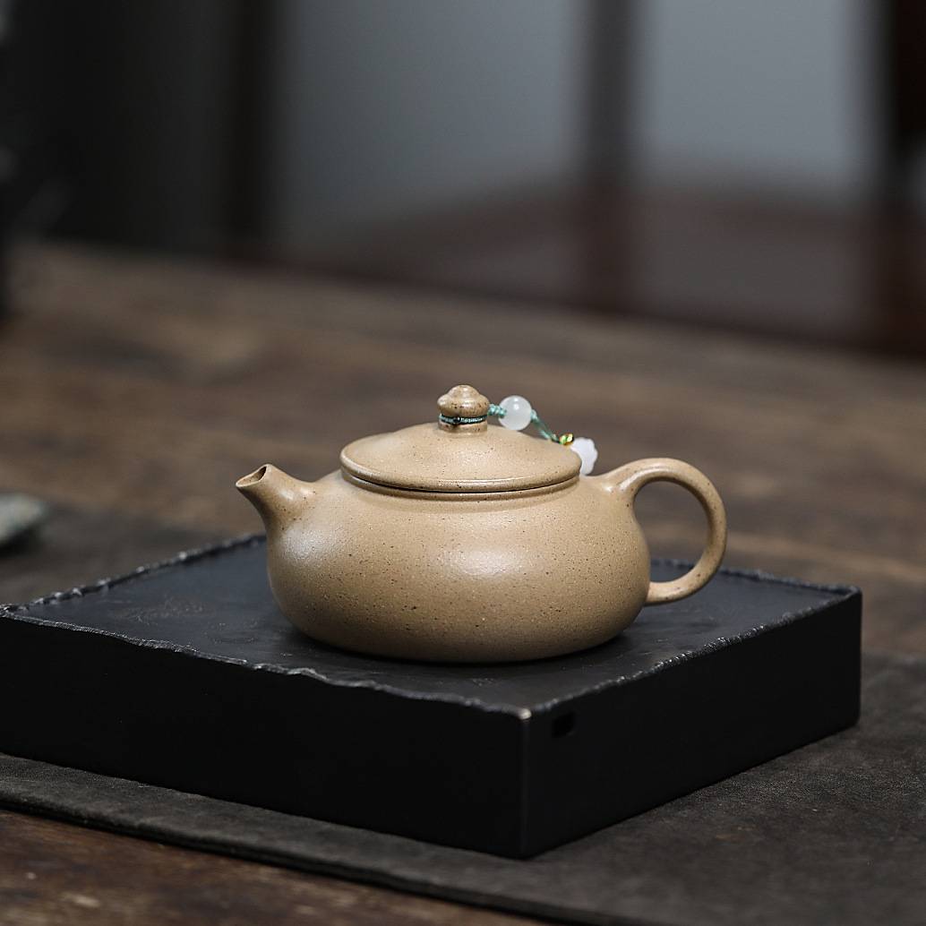 寒江半手工光素本山绿泥紫泥茶壶宜兴紫砂壶工堂直播供货源头茶具