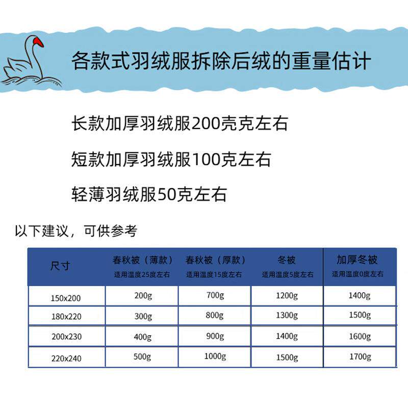 羽绒自被被壳被套80高AI-62508密立衬支款充绒半成钻绒跑毛内胆品