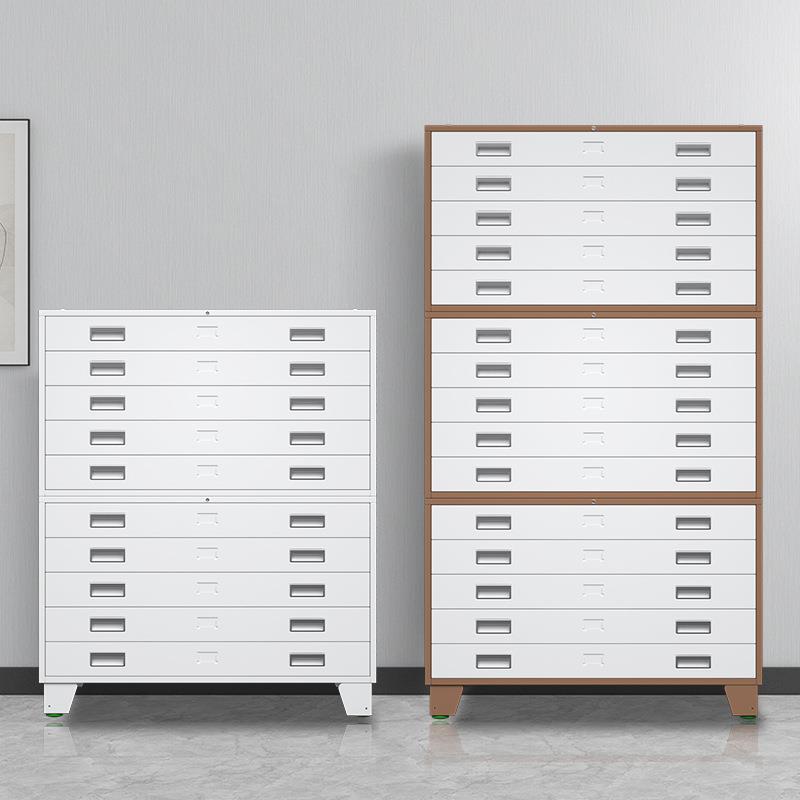 工程图纸柜0号1号底图文件柜多层抽屉式地图收纳柜书画收藏菲林柜