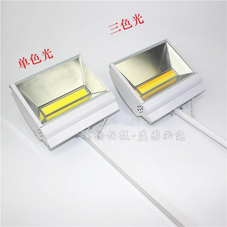 LED70W展览展会射灯长臂长杆铲灯标摊桁架展会用灯背景墙门头泛灯