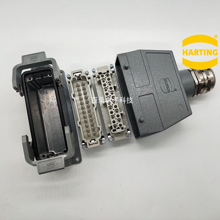 HAERING重载连接器 09300240421 浩亭24芯接插件 PG29表面装顶出