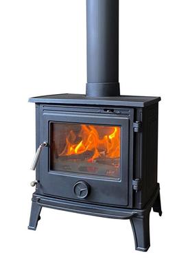 宿铸铁壁炉家PDC-02取用真火燃木柴火炉别民茶室房墅车壁炉农村暖