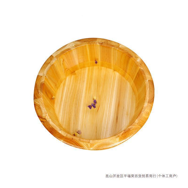 洗盆215脚小木盆水桶泡脚人木浴桶家用实木矮双人加大儿童成足盆