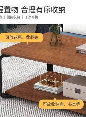 茶几办公室简约现客代茶桌家用小台茶小户型厅沙茶发CJ0097K0边极简泡桌子