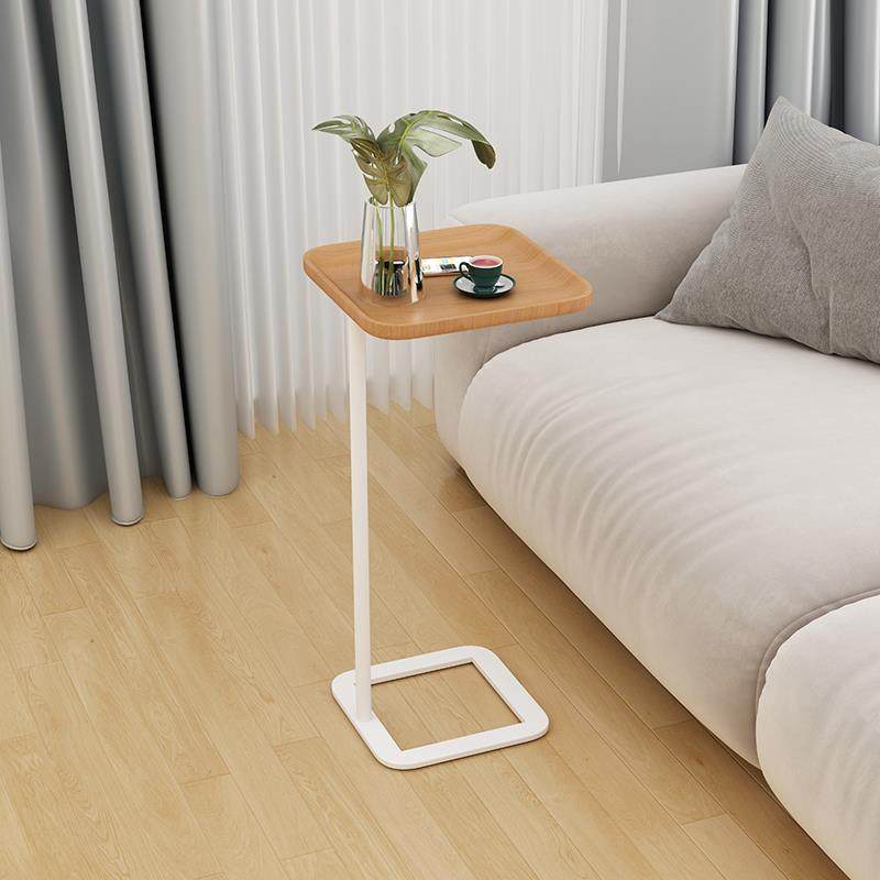 W6客厅木床0085桌头窄角几客卧室沙发小几可移厅动实简约轻奢阳台
