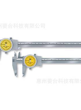 瑞士tesa 进口带表卡尺0-200mm表盘游标卡尺00510045分度值0.02mm