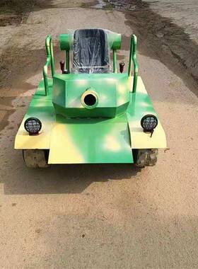 全地坡形爬小QGL坦克履带底盘 游雪乐场履克带小坦克 地坦底盘