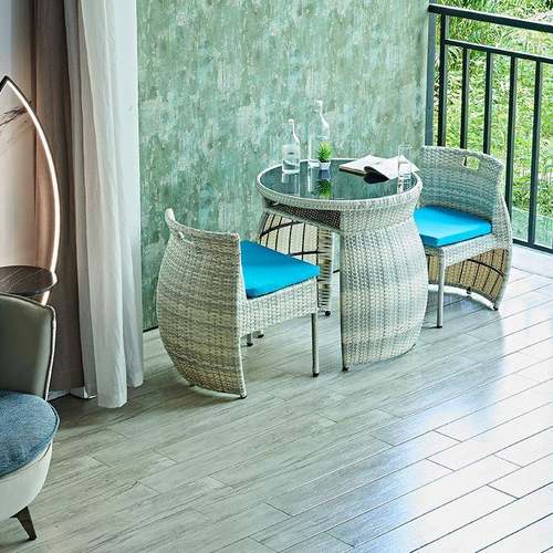 阳台#01895小意桌椅组网红约创休闲椅家用户外露台室外简庭院合客