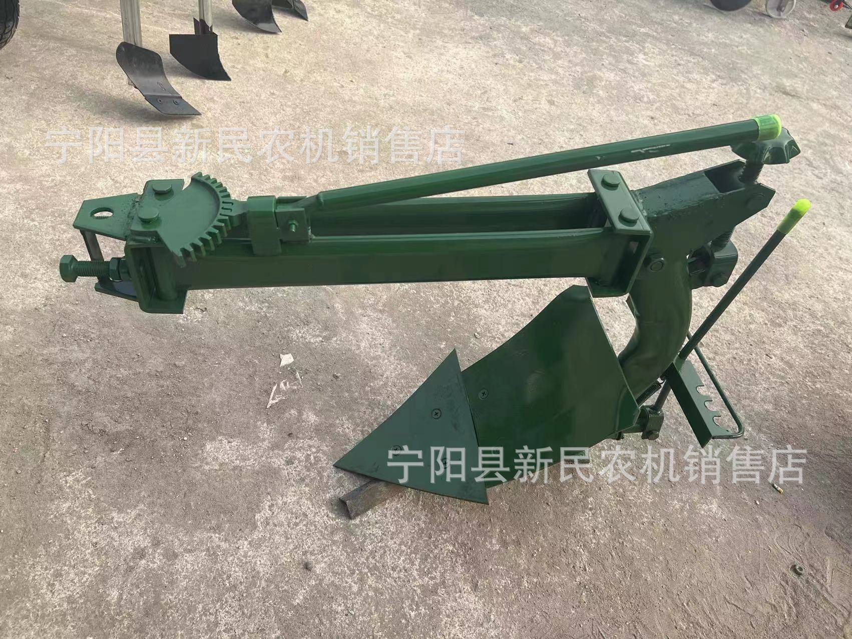 单铧犁双铧犁双面翻转犁耕地犁松土犁开沟犁家用手扶车带小犁铧