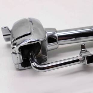 架子鼓配件 单牛角支架 通鼓支架  爵士鼓打击乐器配件