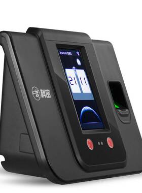 科密SF-1000面部指纹考勤机打卡机 人脸/指纹/密码三合一识别刷脸