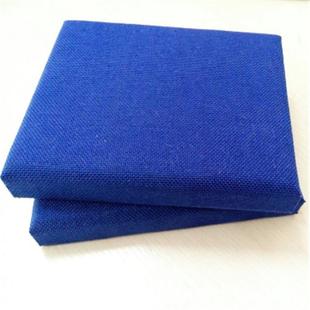 重庆艺软包吸温厂音板家 红色阻燃墙面立布682体隔音保吸声材料