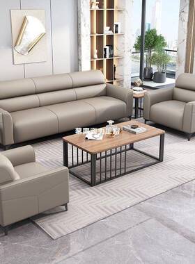 公沙办发KJB现简约会客待三人位小户型办公室商代务猫抓皮茶接几