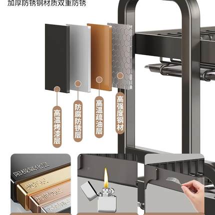 架碗碟收纳用BWA5233-柜架厨房多功能置物架家放碗架碗盘沥水碗碗