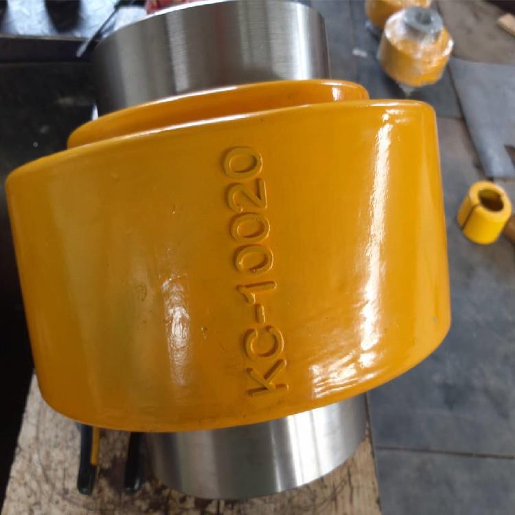 滚子联轴器 链358联轴G器L带罩壳链条联链轴器 KC链条罩壳条联轴
