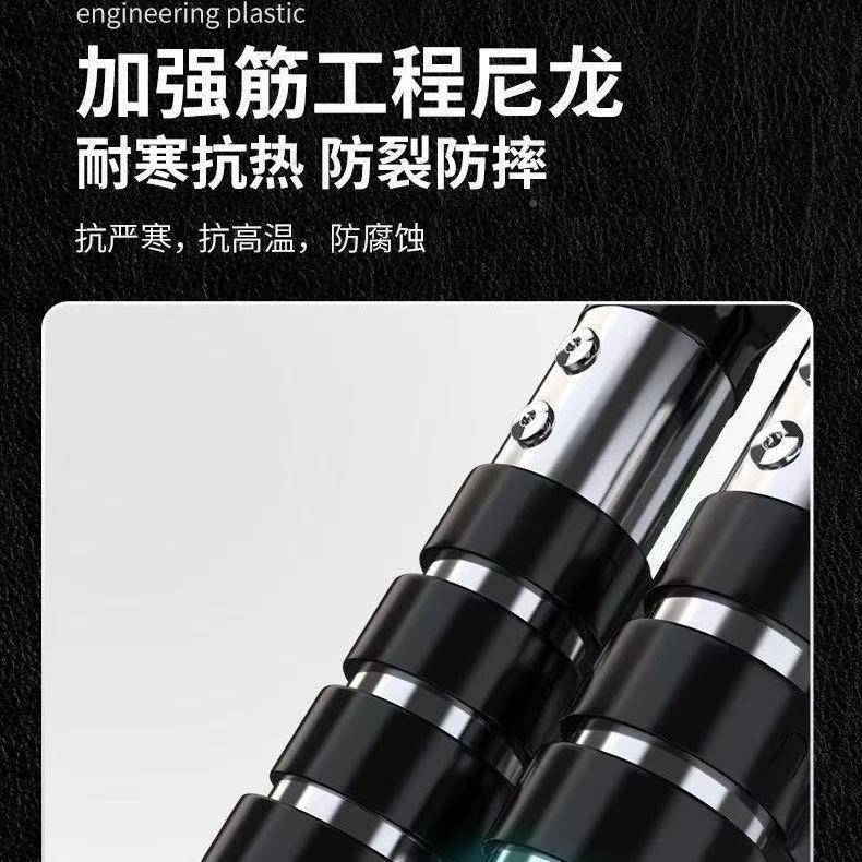 阁楼伸缩梯折用途升降叠梯家用多不锈钢伸缩梯直梯字梯室内便携一