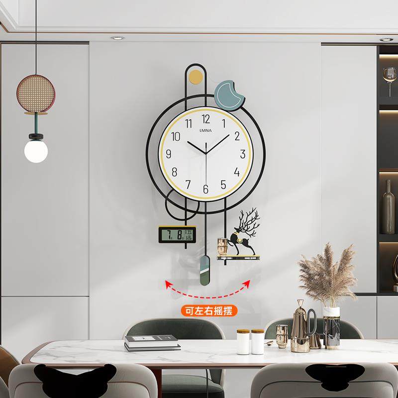 ?钟挂现钟客厅2025新款创意大气家用墙上时钟Fh(h(&aq网红石代简,家居饰品,挂钟,淘宝优惠券,粉丝福利购,淘宝优惠卷