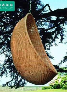 网红巢吊单篮阳台休闲千藤鸟巢吊篮椅鸟室外人吊椅网秋红懒人户外