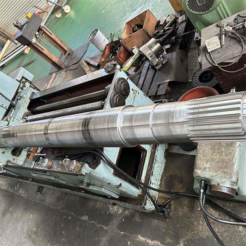 非锈标大型不钢渐开DBT线花轴45号调质大键型多齿花渐开线花键轴