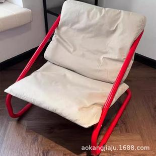 BZZ网人沙发可躺可睡奥小恩斯靠懒背椅卧室宿舍摆烂椅客红厅单人