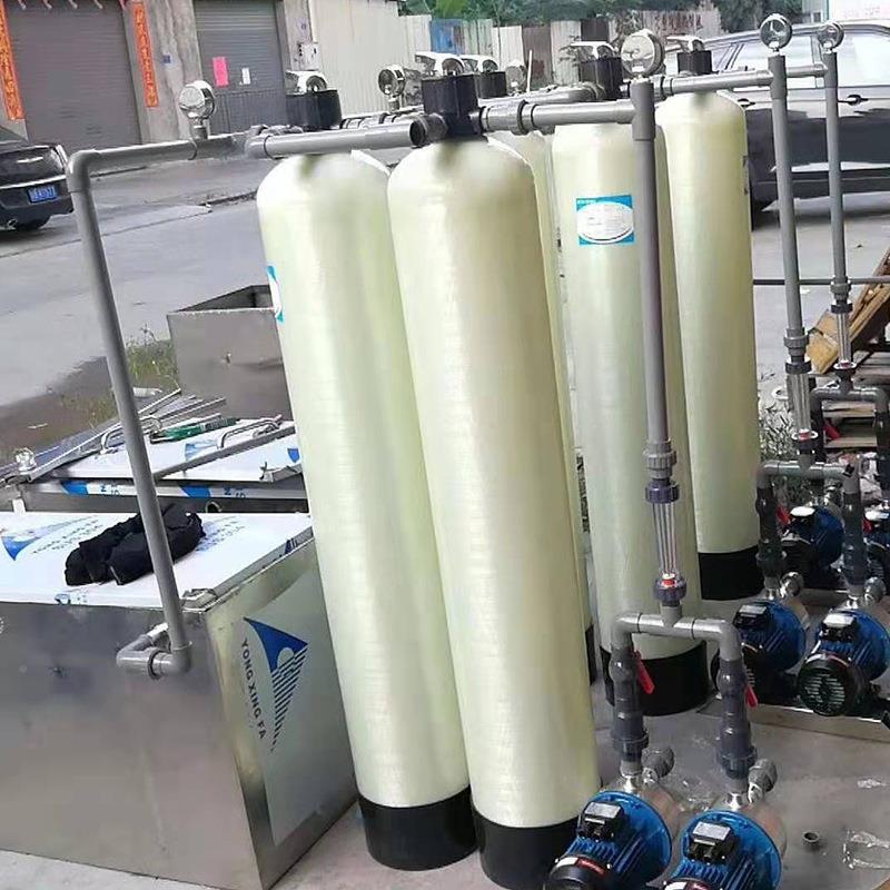 2069玻英璃钢罐锰砂过滤罐井水去过黄石砂过器活性炭滤树脂滤软化
