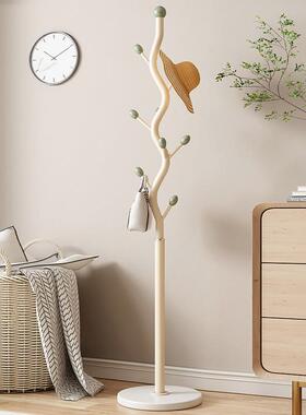 奶油风衣卧室落25906地挂衣架家用立式艺挂衣服子铁架客厅挂包架