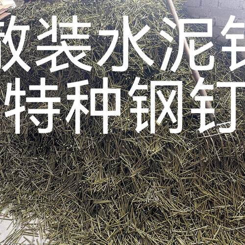 散装水泥钢钉木工5分加粗