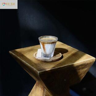 北欧宿轻FLW奢约氧化镁茶几术民客厅仿沙发木纹边几创意艺卧室床