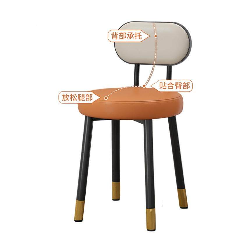 简梳妆椅台子靠凳背女生卧49851694室化妆子家用轻奢感现代约美甲