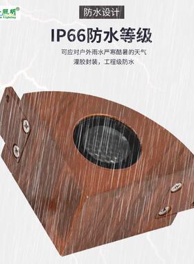 防眩光d直外角弧形台阶灯 l墙角JS-TJD01转角e户防水楼梯灯