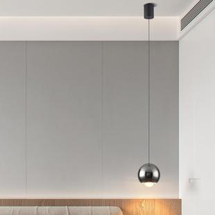 202简5年年新款 圆小球卧室床542头吊灯升现代约轻奢降调节吧台吊