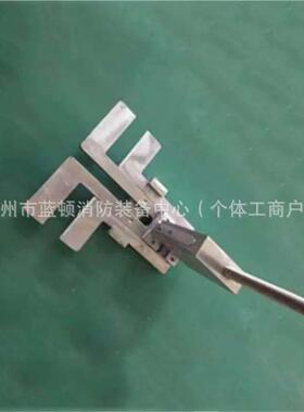 跨电铝制双并沟线夹安装头ZF011714侧ZF0117力14高空作业径线夹头