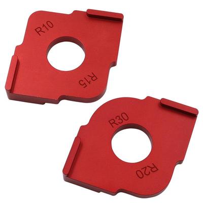 木模定位板 修边机 电木铣倒装修边模板 R 模半IAS圆工角板