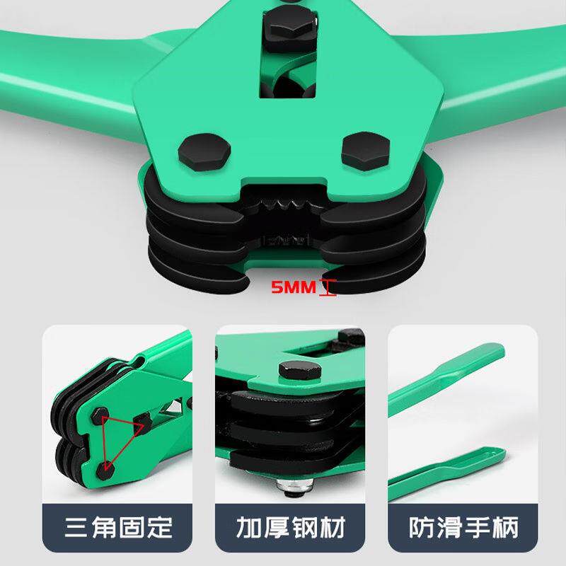 塑钢带手动铁皮打机6钢带KRZ1 91 25 32mm拉紧器手包持式简易打包