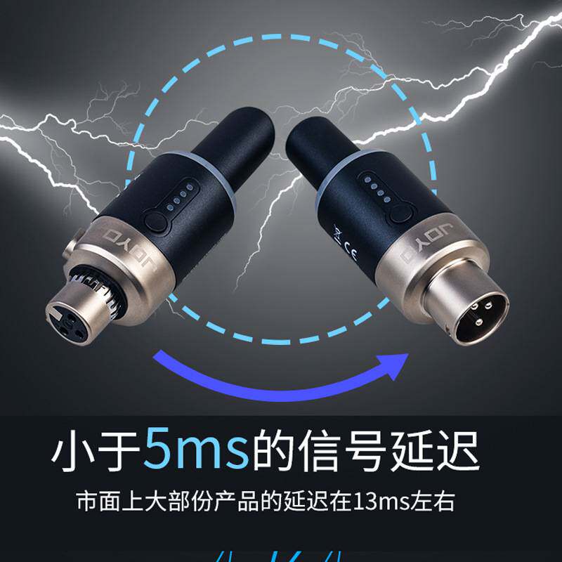 JOYO卓乐MW01话筒麦克风无线传输系统5.8G抗干扰充电效果器乐器