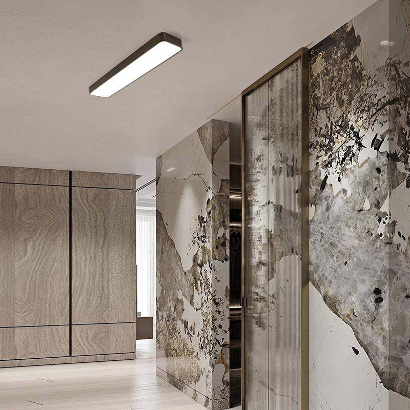 阳台灯条顶灯顶灯长e走廊过道灯简约吸现代厨房吸294顶灯ld超亮