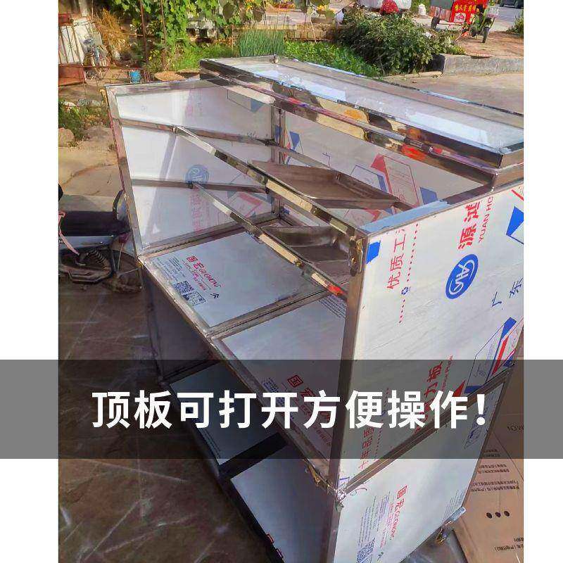 冰糖葫摆摊示架子折叠收纳透明防风防糖510尘葫芦展架子多芦层垒