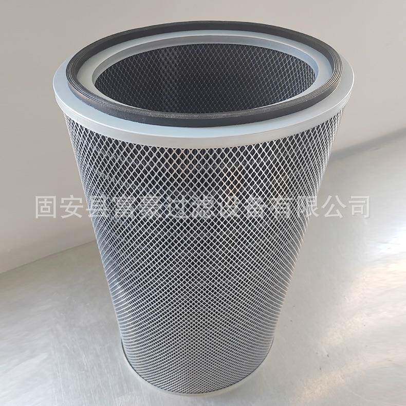 阻燃芯工除尘器阻YLM燃过滤筒大业过滤滤面积粉尘滤芯褶皱折叠式
