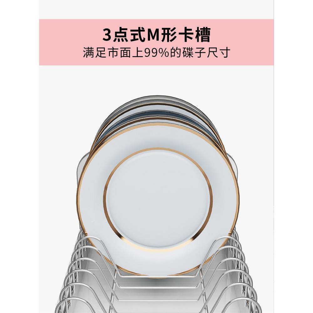 cs304不锈放钢架沥水架晾碗盘碗碗筷碗碟架厨房置物F7569HS6架收
